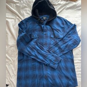 Men’s hooded flannel